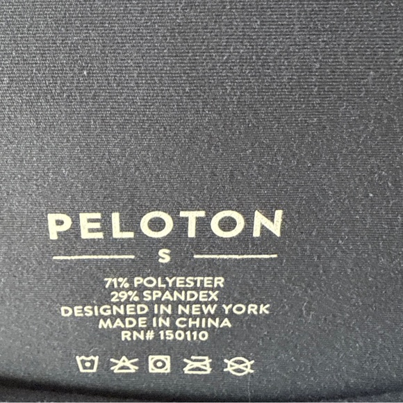 Peloton Cadent Colorblock Legging Womens Size Small Navy with Stripes - Picture 5 of 6